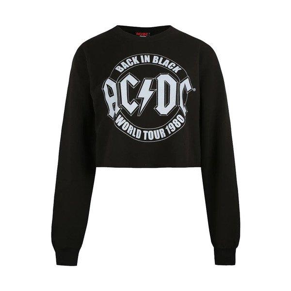 Image of AC/DC ACDC Tour Sweatshirt kurz geschnitten - L