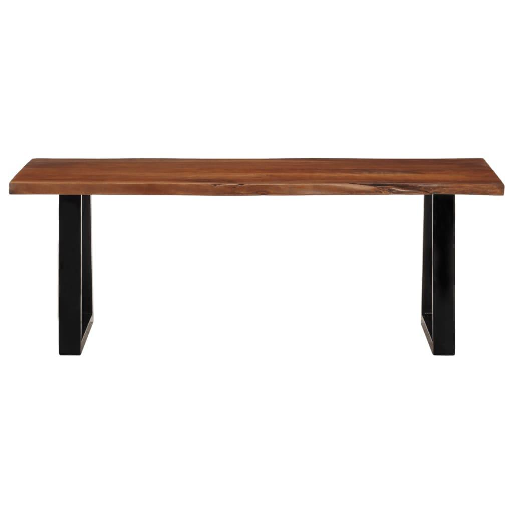 VidaXL Table basse bois d'acacia  