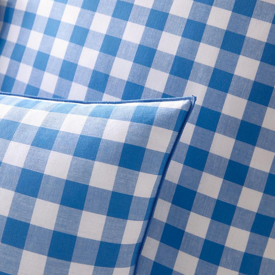 La Redoute Intérieurs Veldi Bleu Housse de Couette Vichy  