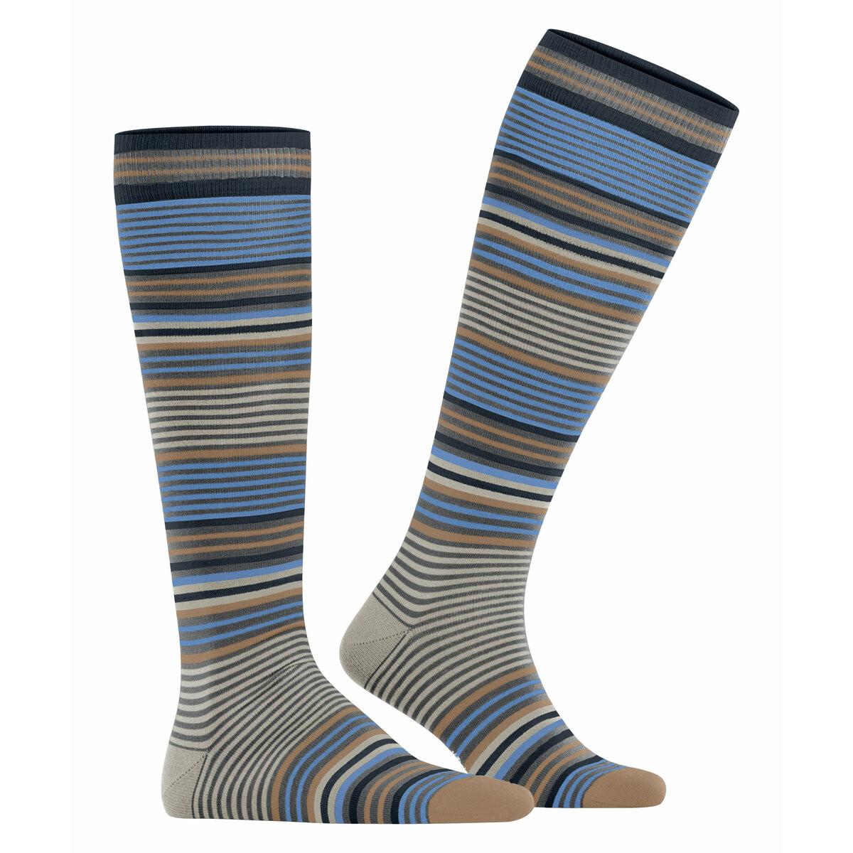 Burlington  calze alte stripe 