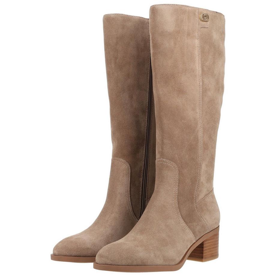 LIU JO Knielange Stiefel mit Blockabsatz  