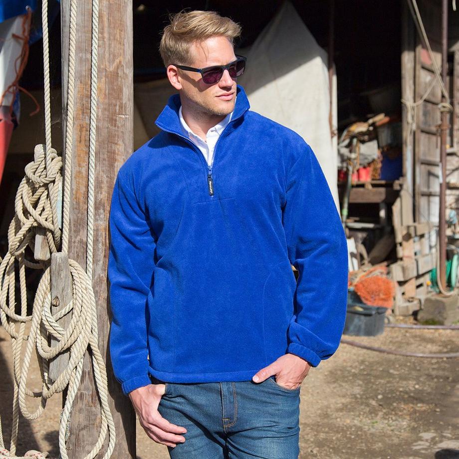 Result Fleece Pullover Quarter Zip  