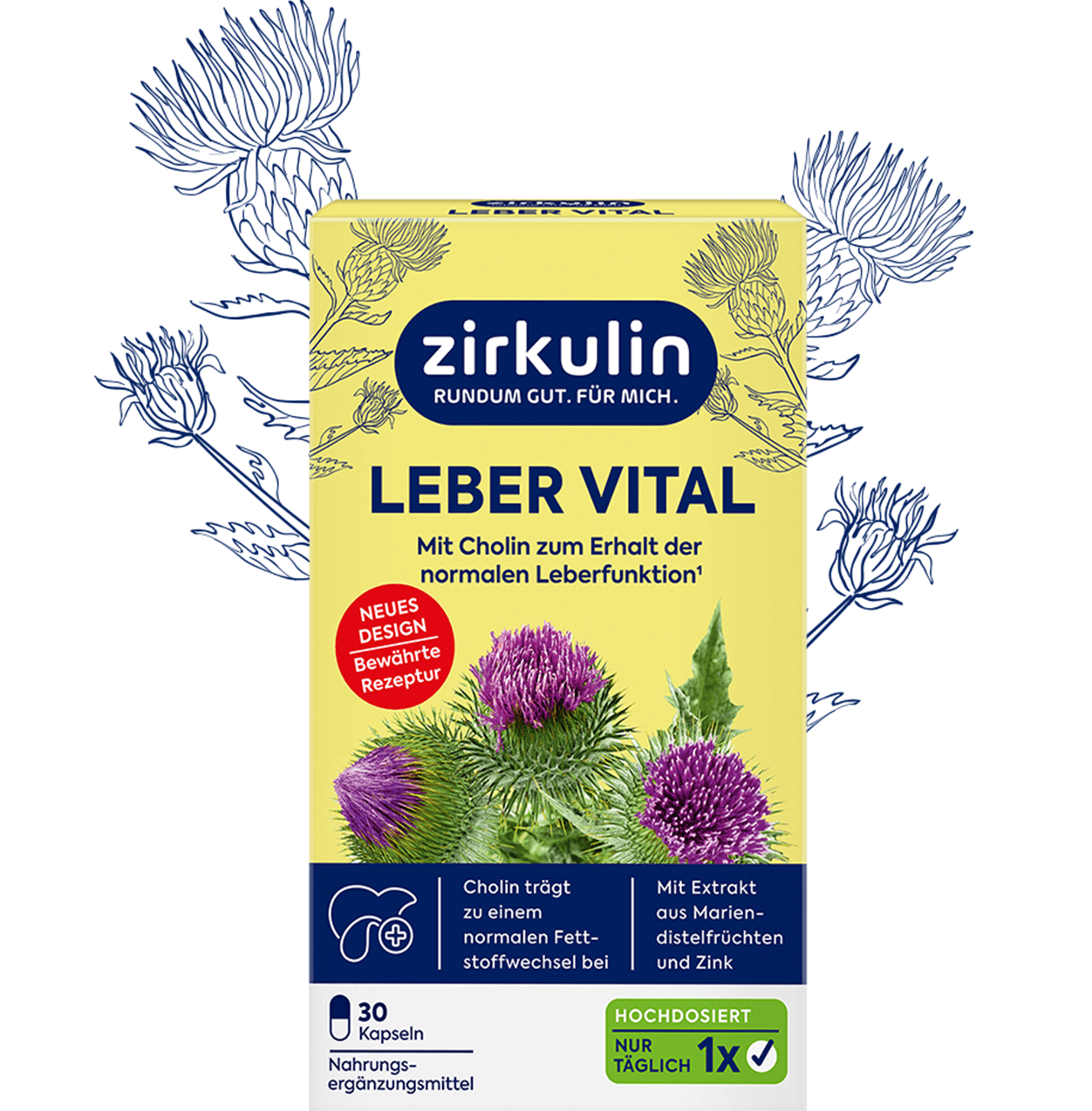 Zirkulin  Zirkulin Leber Vital Dragees Hochdosiert 26g 