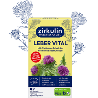 Zirkulin  Zirkulin Leber Vital Dragees Hochdosiert 26g 