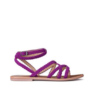 La Redoute Collections  Geflochtene Signature-Sandalen aus Leder 