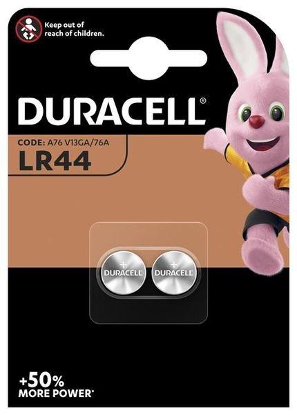 DURACELL  DURACELL Knopfbatterie Specialty 76A LR44, 1.5V 2 Stück 