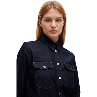 BOSS Denim Hemd Slim Fit  