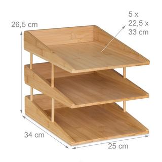 Northix Briefkasten 3 Fächer  