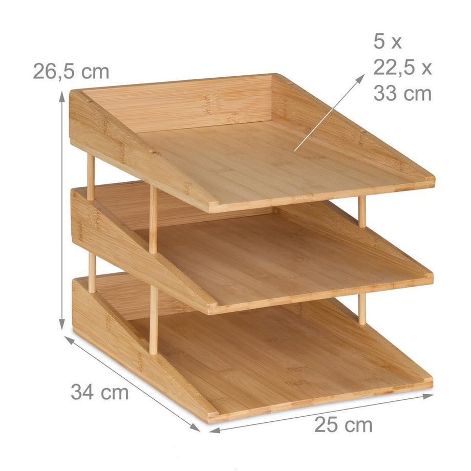 Northix Cassetta postale 3 scomparti  