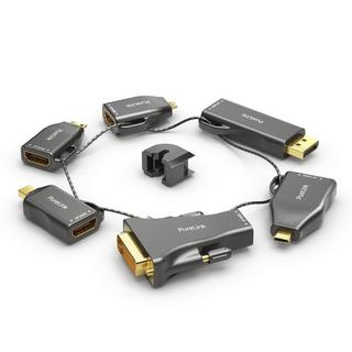 PureLink  PureLink IQ-AR210 Videokabel-Adapter 6 x HDMI Schwarz, Gold 