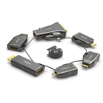 PureLink IQ-AR210 câble vidéo et adaptateur 6 x HDMI Noir, Or