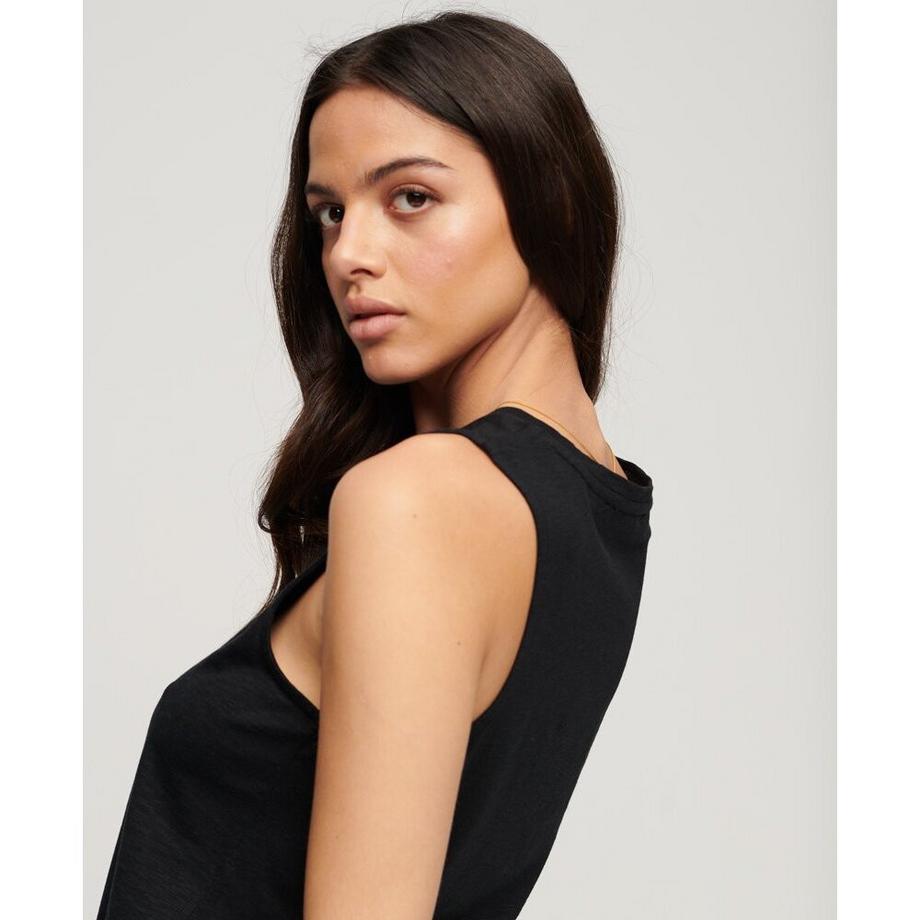 Superdry Tanktop mit Rundhalsausschnitt  