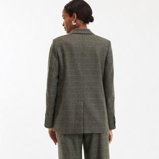 La Redoute Collections Blazer lungo a quadri  