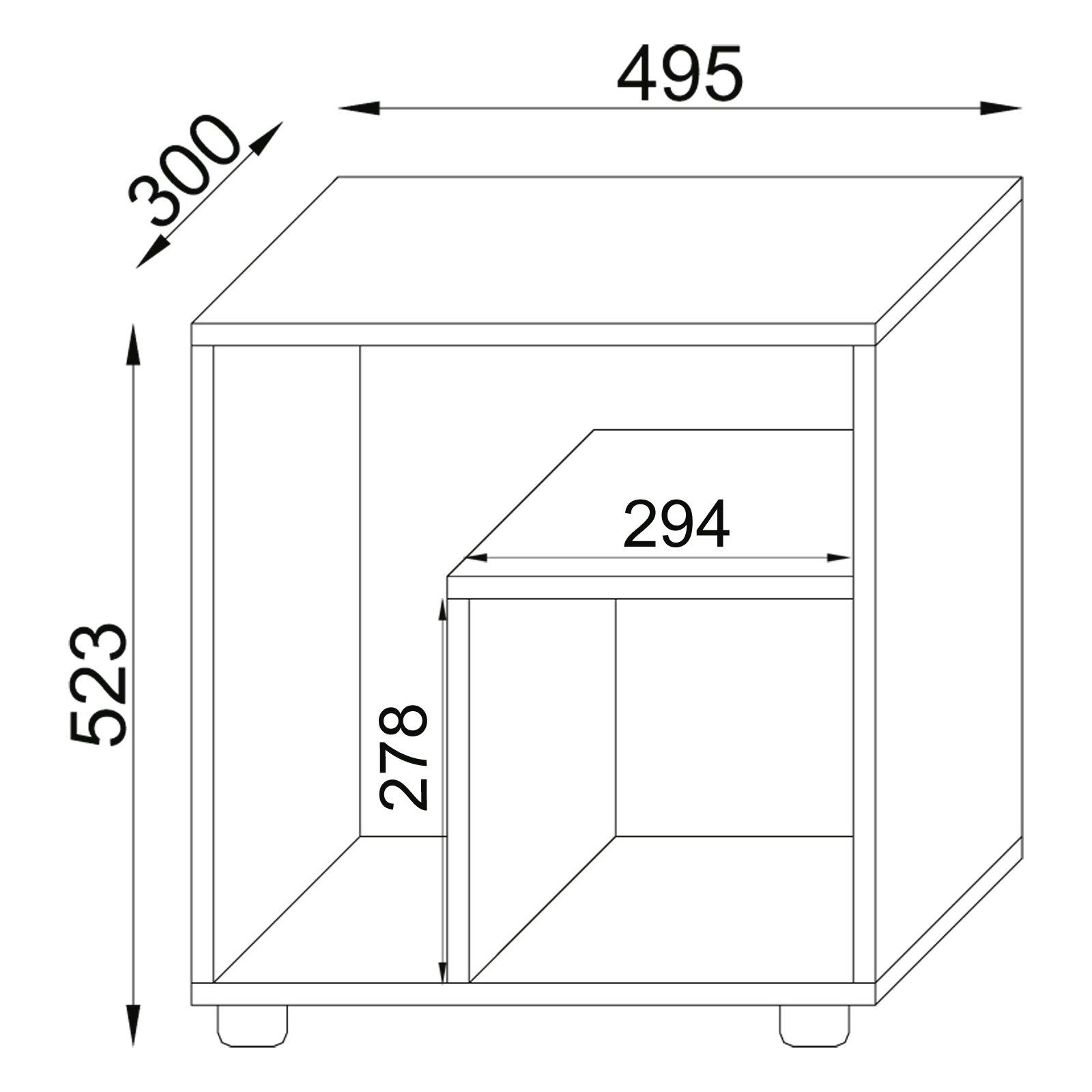 VCM Holz  Kaffeetisch Zeito  