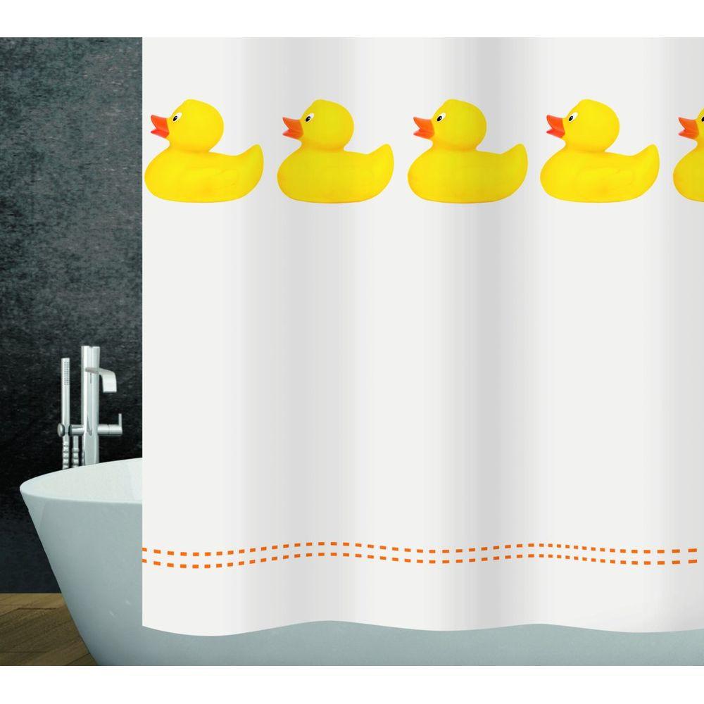 diaqua Rideau de douche textile Duckie  