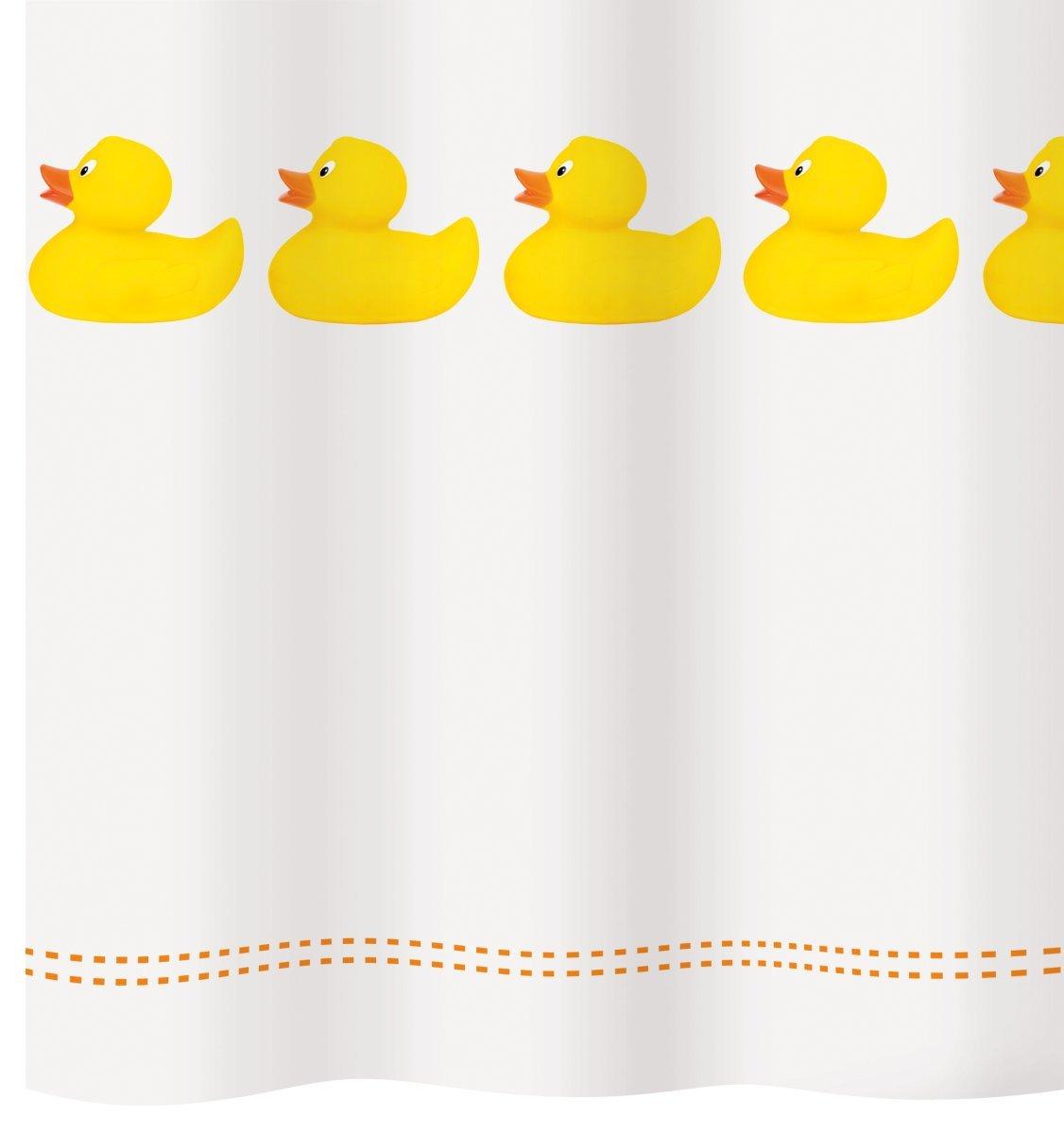 diaqua Rideau de douche textile Duckie  