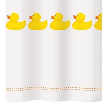 Rideau de douche textile Duckie