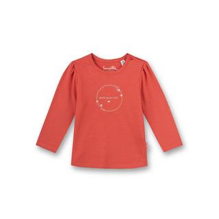 Sanetta Fiftyseven  Baby Mädchen-Shirt langarm Family Stork Rot 