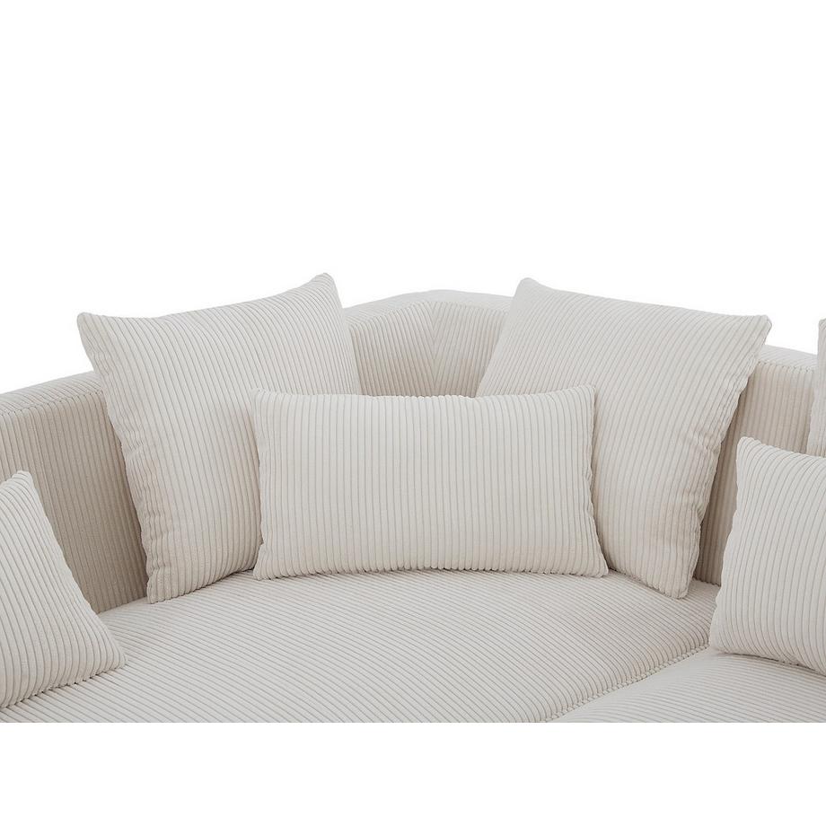 Vente-unique Sofa ohne Schlafmöglichkeit 4 Personen MECODI  