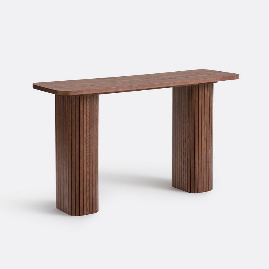 Konsole aus Eschenfurnier