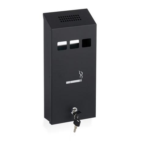 Northio Cendrier mural noir  