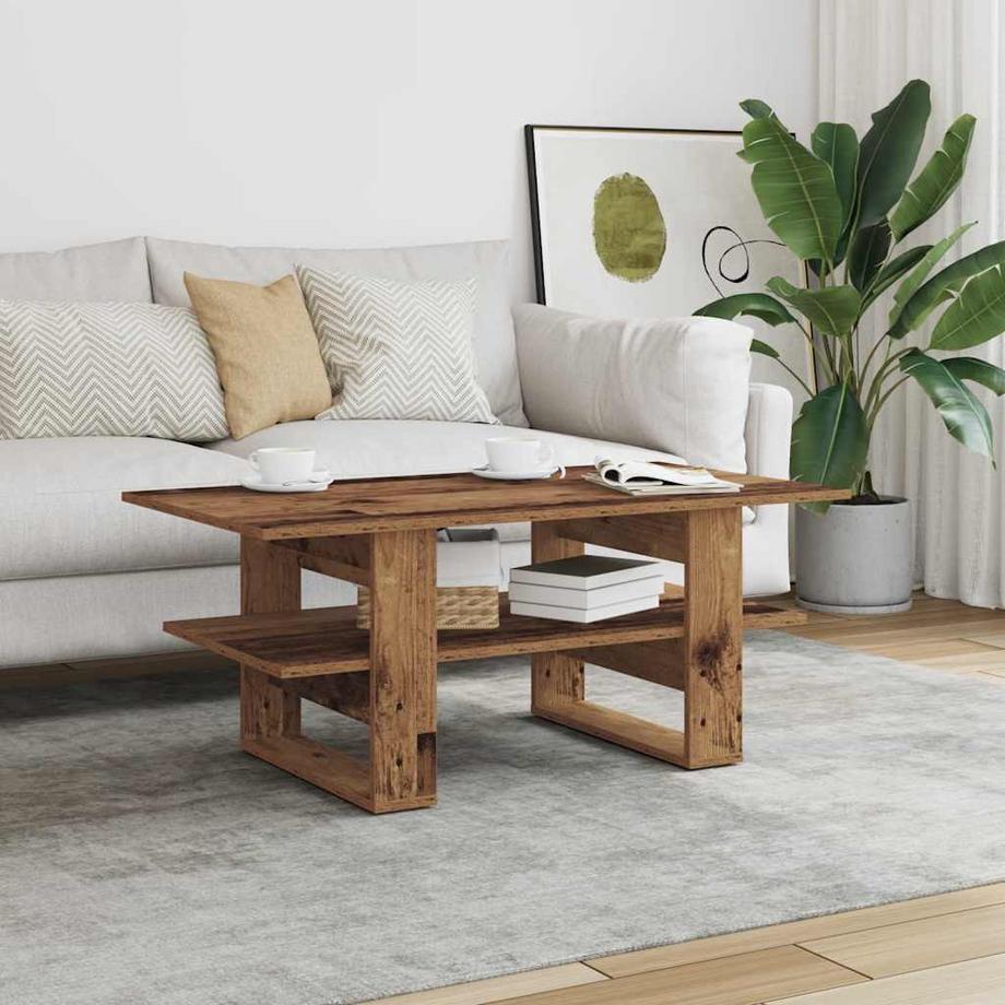 VidaXL Table basse bois d'ingénierie  