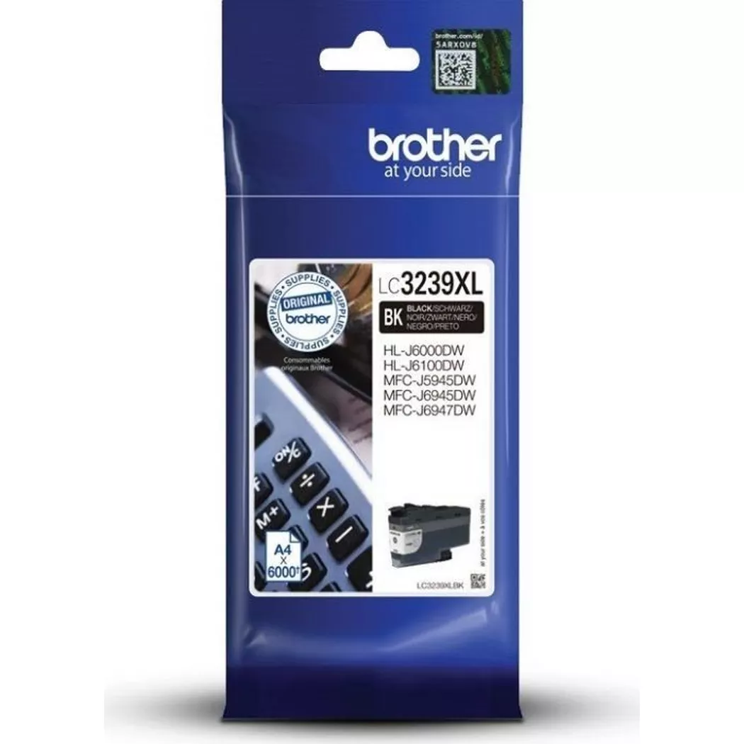 Brother – Tintenpatrone HY schwarz LC-3239XLBK MFC-J5945DW 6000 Seiten, One Size