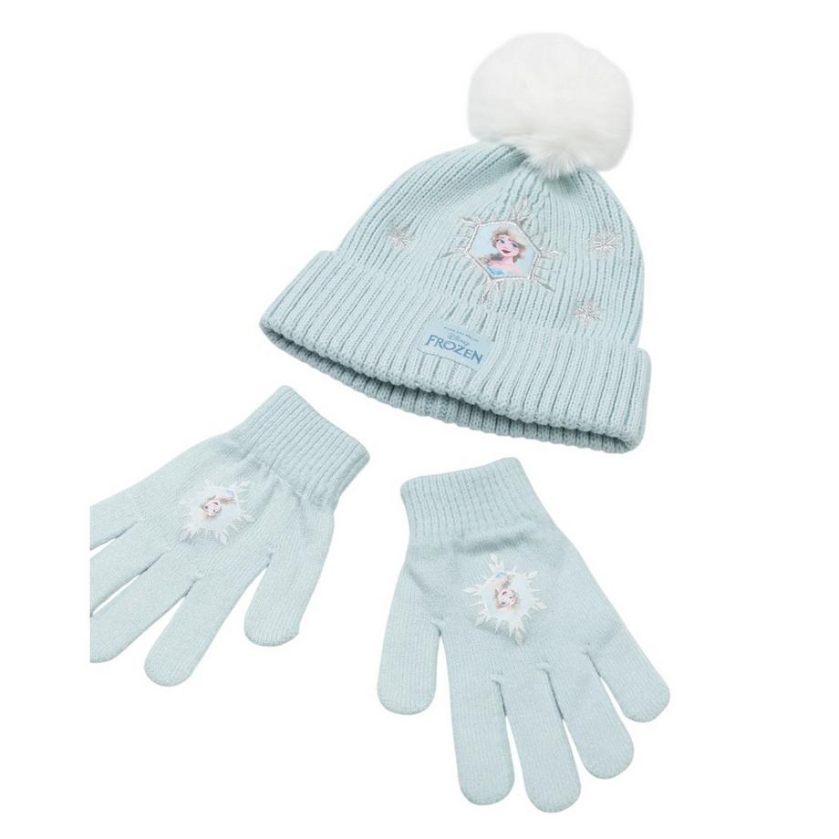 FROZEN  Ensemble Bonnet Et Gants Motif Elsa 