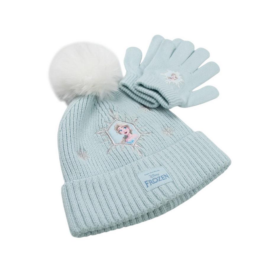 FROZEN  Ensemble Bonnet Et Gants Motif Elsa 