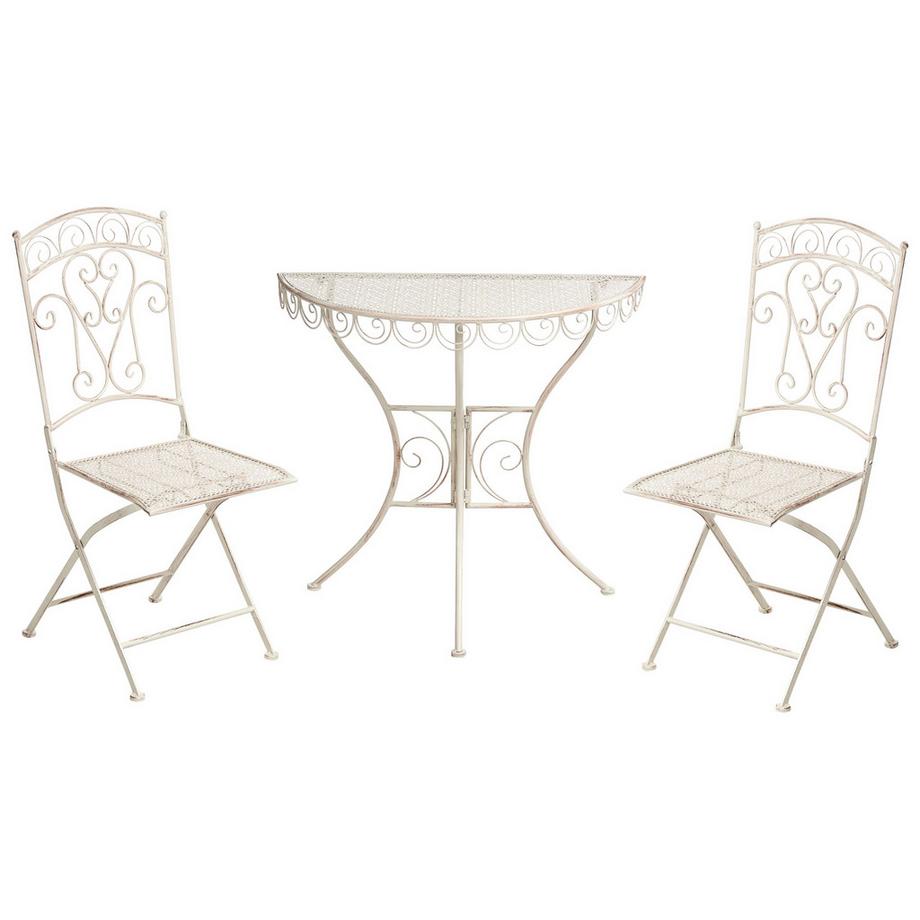 Beliani Bistro Set aus Eisen Retro JUINA  