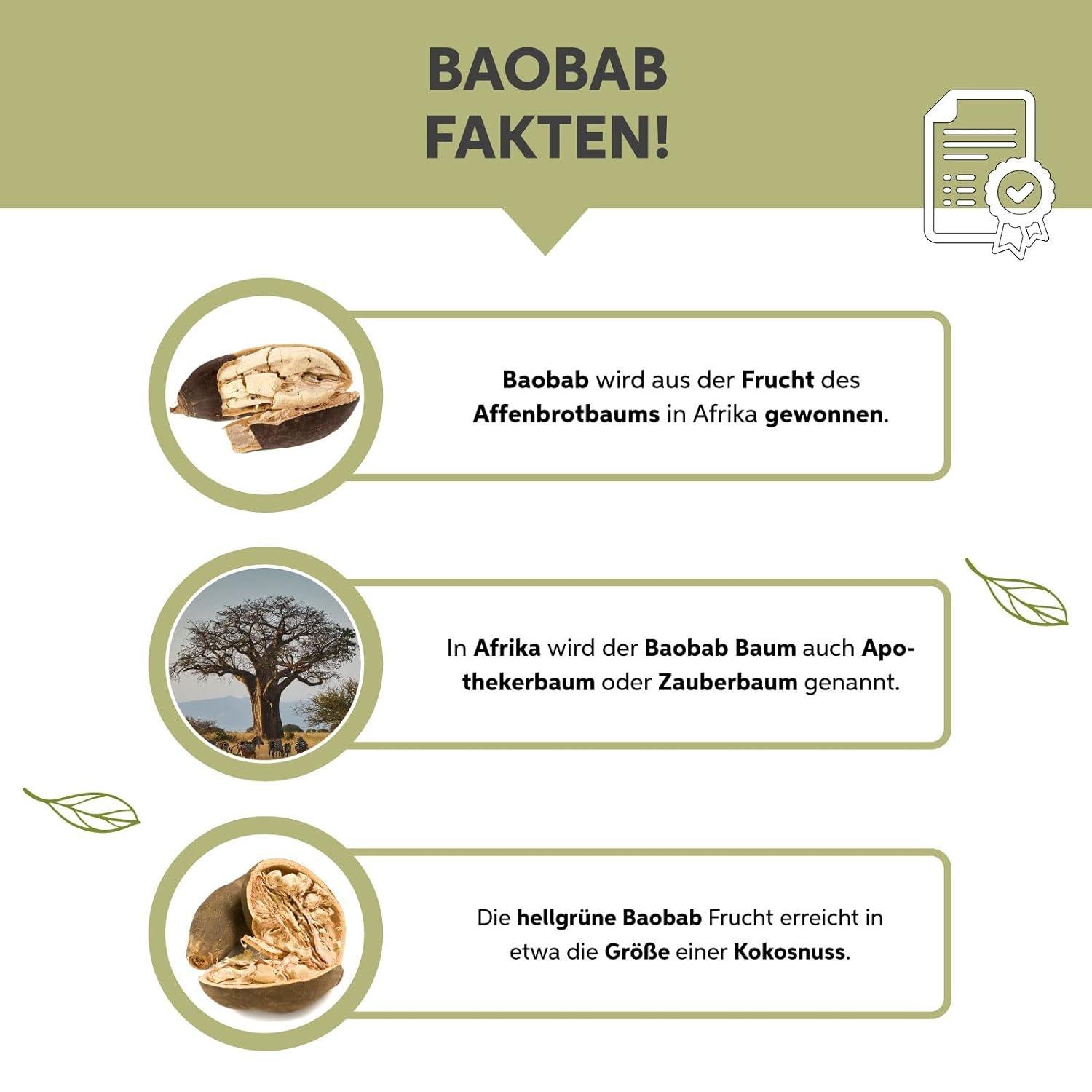 Eltabia  Capsule di baobab biologico 