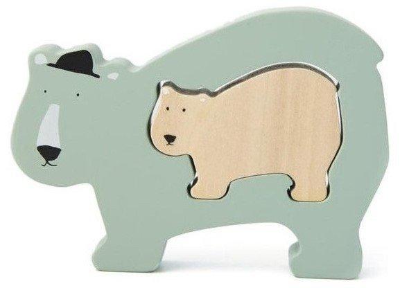 Trixie  Trixie Holz Babypuzzle Mr. Polar Bear 