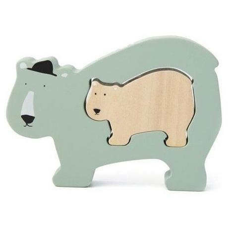 Trixie  Trixie Holz Babypuzzle Mr. Polar Bear 