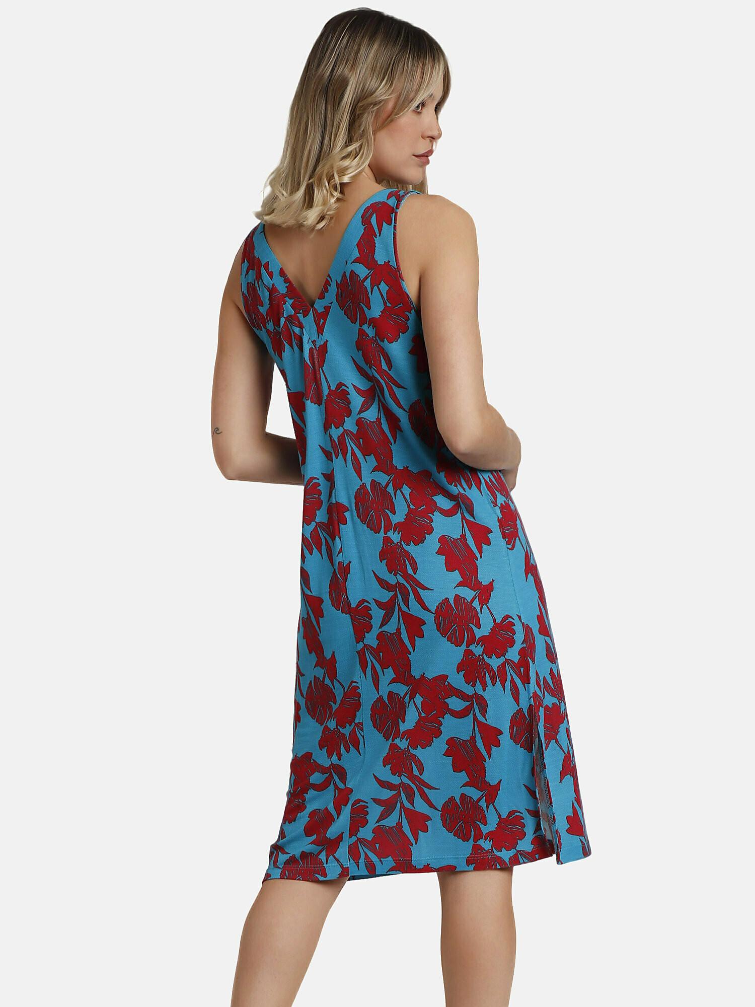 Admas Waves Ärmelloses Strandkleid  