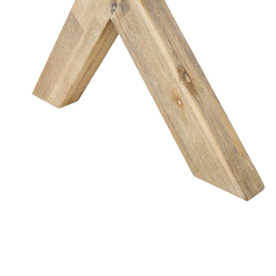 Beliani Gartentisch aus Faserzement Industriell OLBIA  