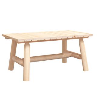 VidaXL Table basse bois  