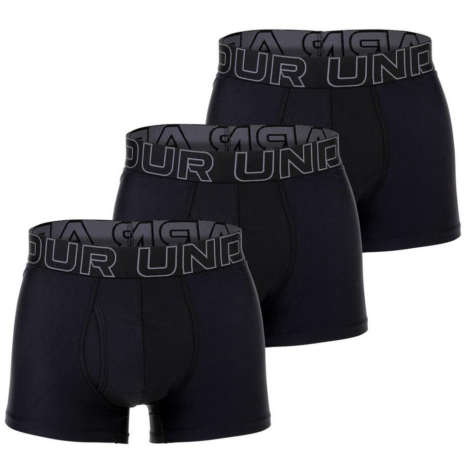 UNDER ARMOUR Performance Tech Solid 3 Inch Boxer 3 Pezzi  