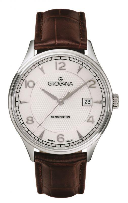 GROVANA  Collezione KENSINGTON CLASSIC - Orologio al quarzo di fabbricazione svizzera 