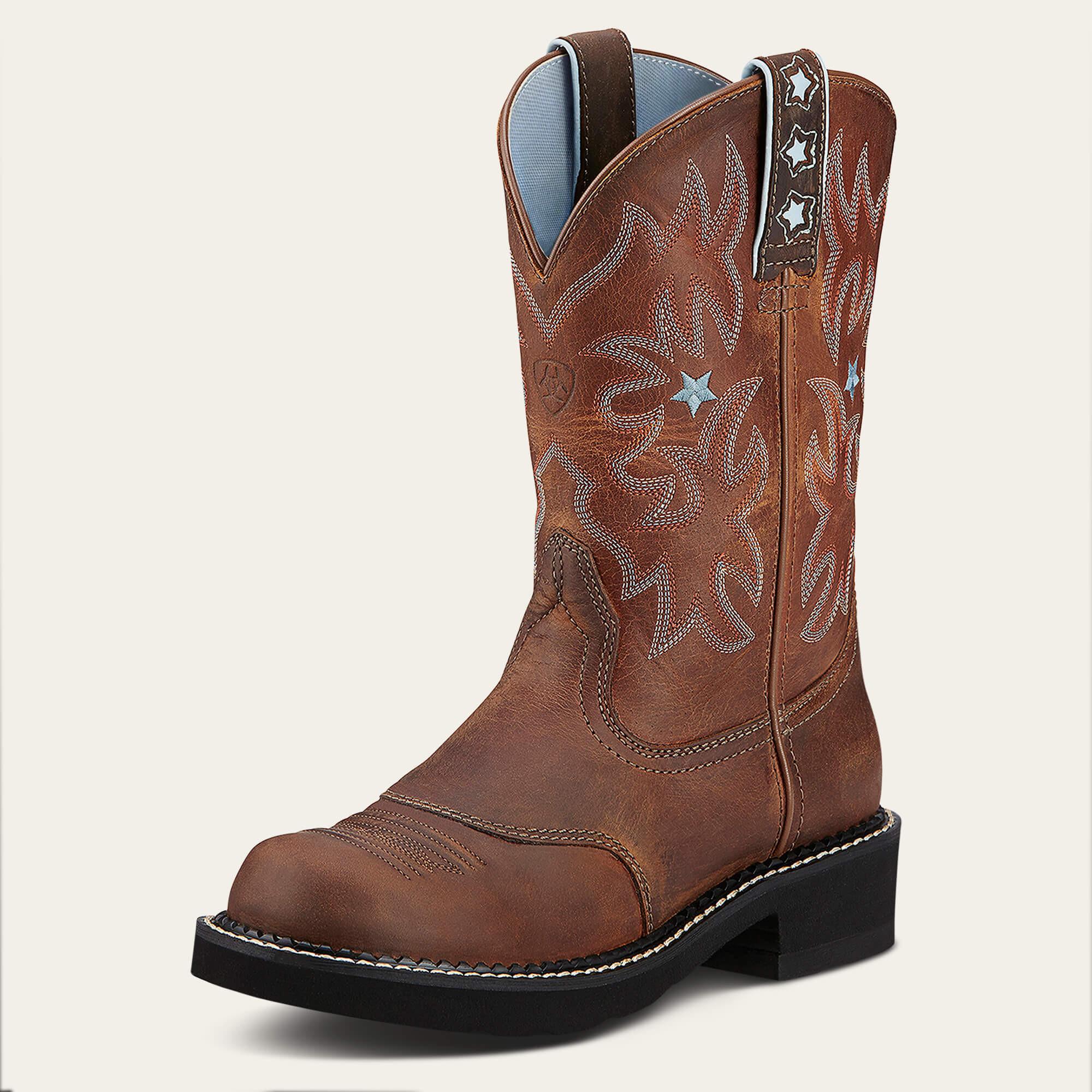 Ariat  westernstiefel aus leder probaby 