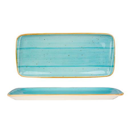 Bonna  Assiette de service - Aqua -  Porcelaine - lot de 2 