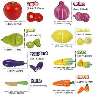 Activity-board  Accessoires de cuisine pour enfants, jeu de nourriture en bois, ensemble de cuisine en acier inoxydable, jouet pour enfants 