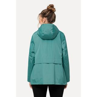 Ulla Popken HYPRAR Veste Coupe-Vent Déperlante à Capuche  