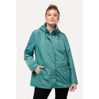 Ulla Popken HYPRAR Veste Coupe-Vent Déperlante à Capuche  