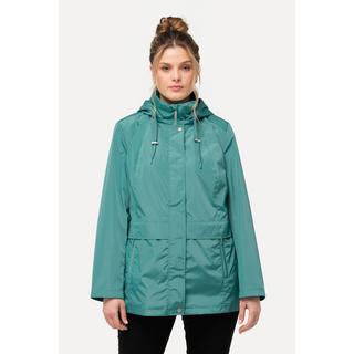 Ulla Popken HYPRAR Veste Coupe-Vent Déperlante à Capuche  