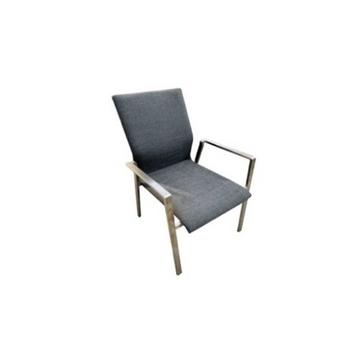 Chaise de jardin Andrea anthracite