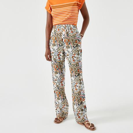 La Redoute Collections  Weite Hose mit Blumenmuster 