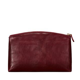 Maxwell Scott  Chia Large - große Leder Kosmetiktasche 