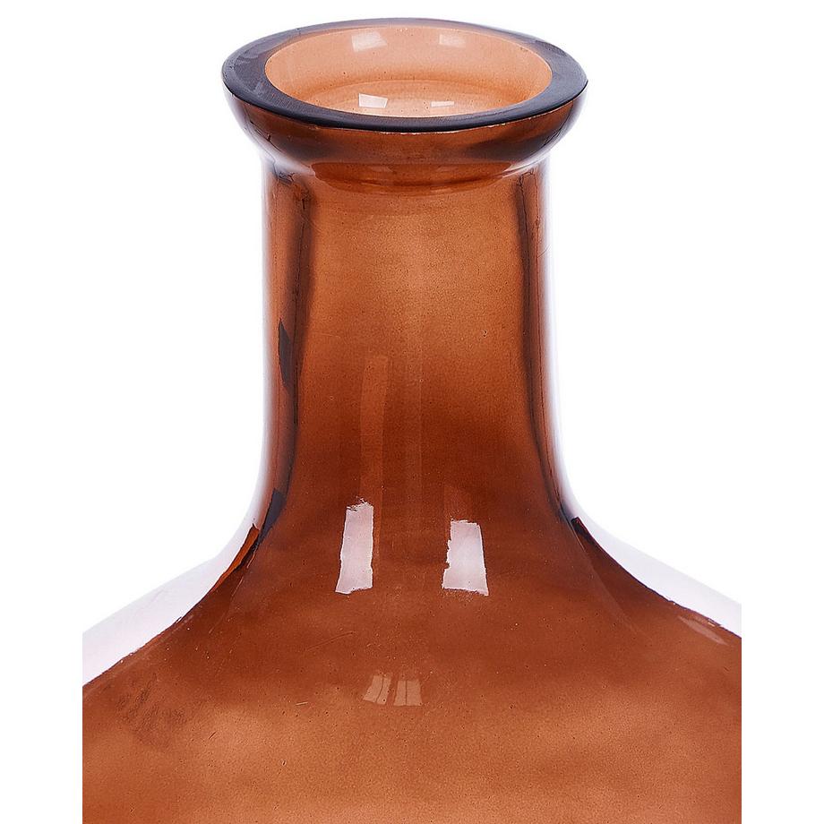 Beliani Vase décoratif en Verre Moderne DALCHINI  