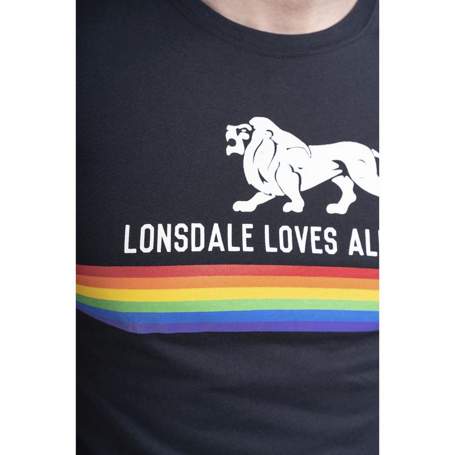 LONSDALE Nelson T-Shirt Manches Courtes  