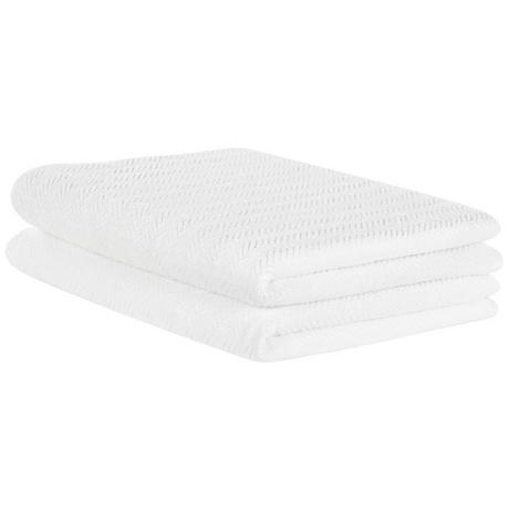 Beliani Handtücher im 2er Set aus Baumwolle MITIARO  